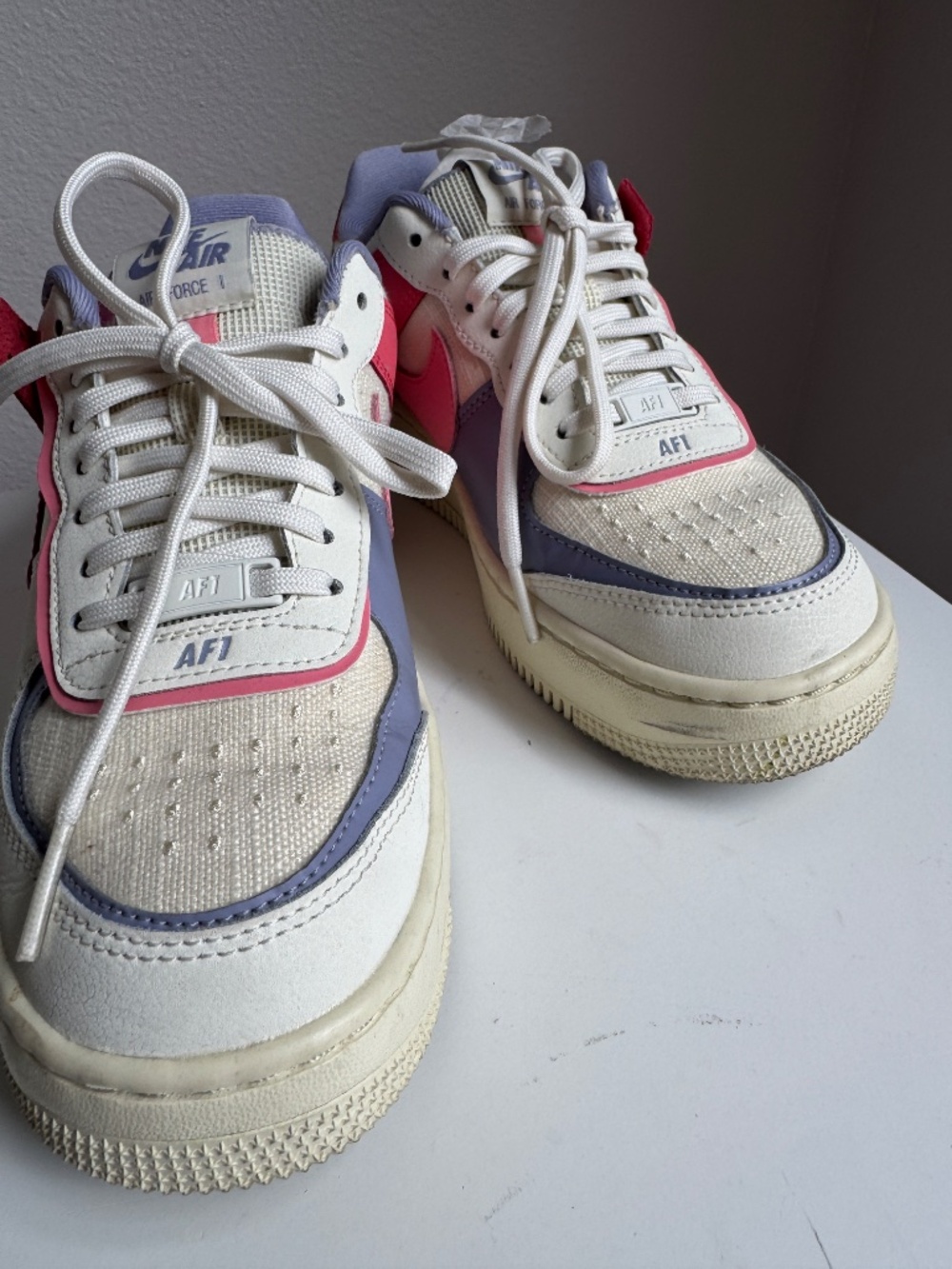 Nike Air Force 1 Shadow "Coconut Milk" sneakers Sz 6,5 with box - Picture 11 of 16